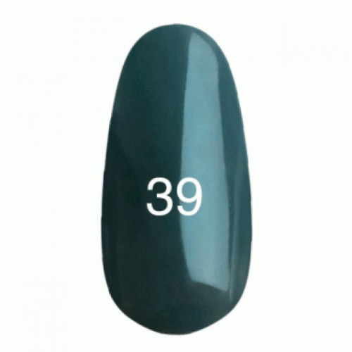 Гель лак № 39 (темно-сірий, емаль) 8 мл.