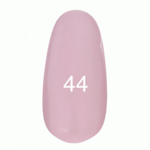 Гель лак № 44 (блідо-бузковий, емаль) 8 мл.