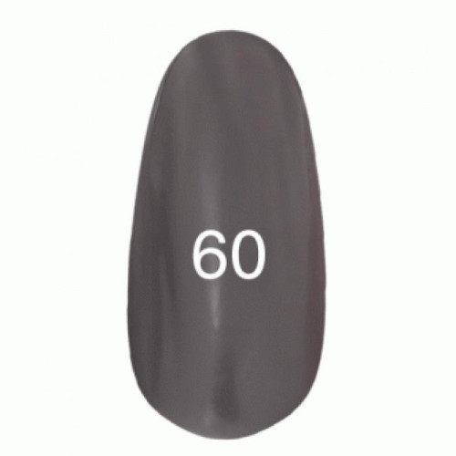 Гель лак № 60 (класичний сірий, емаль) 8 мл.