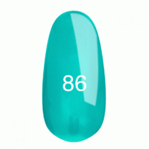 Гель лак № 86 (темно-бірюзовий) 8 мл.