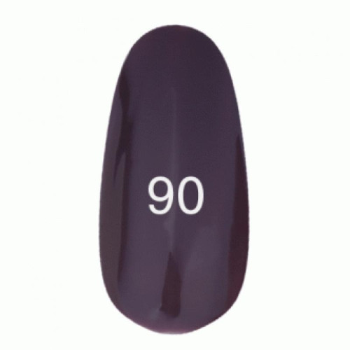Гель лак № 90 (сливовий, емаль) 8 мл.
