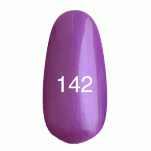 Гель лак № 142 (фіолетовий з перламутром) 7мл.