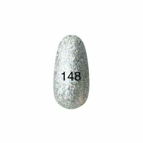 Гель лак № 148 (бронзовий, з блискітками і перламутром) 8 мл.