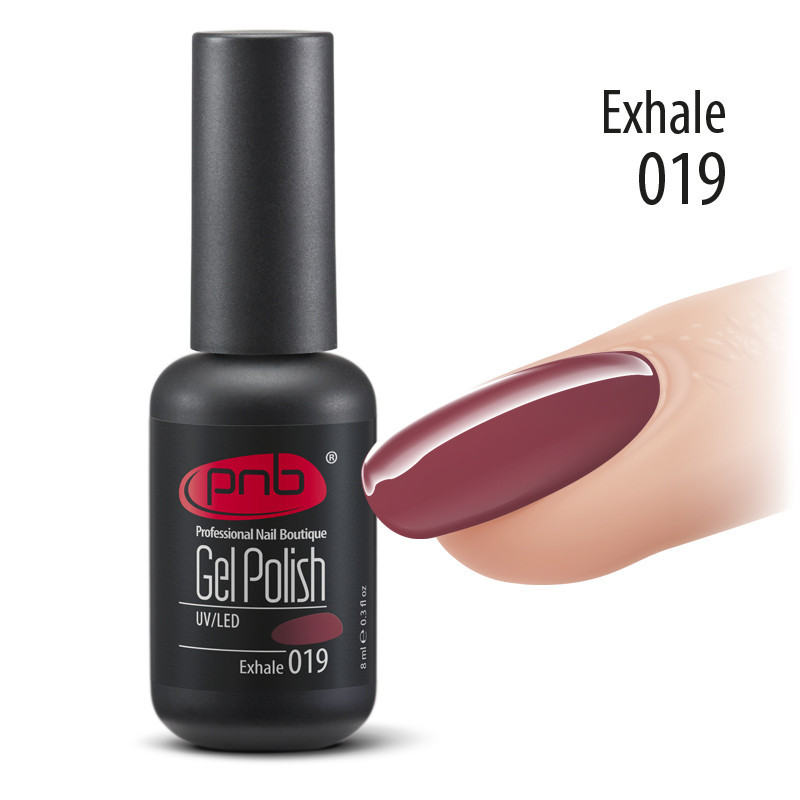 Гель-лак PNB 019 Exhale, 8 мл. 