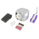 Фрезер Nail Master ZS-601, 15W 25 000 об/хв (срібний)
