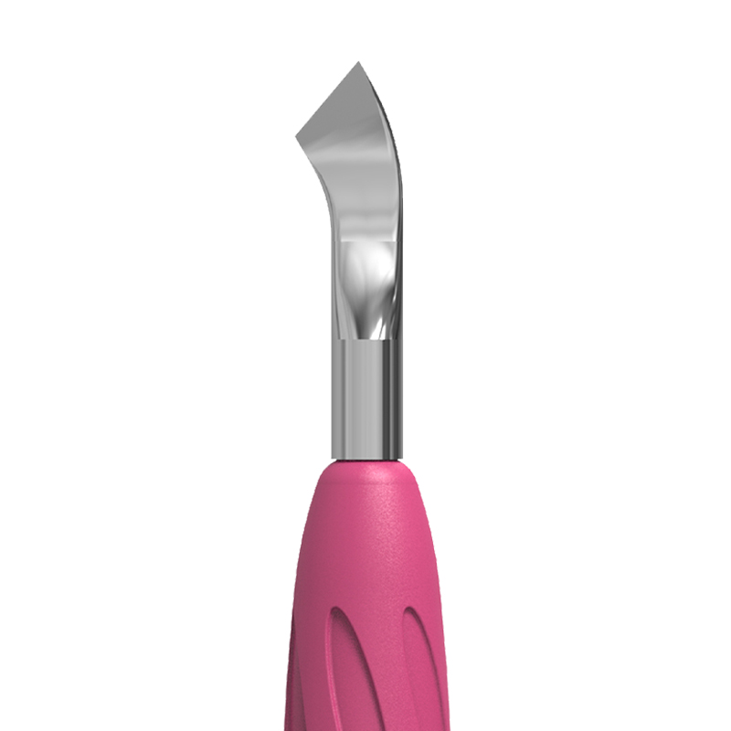 Лопатка манікюрна STALEKS PRO UNIQ 10 TYPE 4.2 PQ-10/4.2 Gummy із силіконовою ручкою
