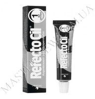 Фарба для брів і вій RefectoCil. №1 Pure Black