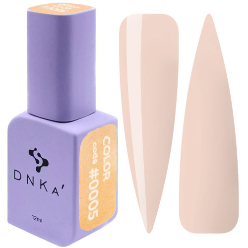 Гель-лак DNKa Gel Polish Color №0005, 12 мл