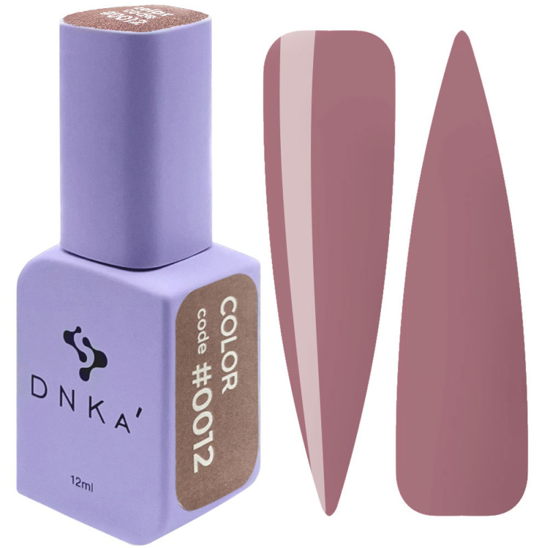 Гель-лак DNKa Gel Polish Color №0012, 12 мл