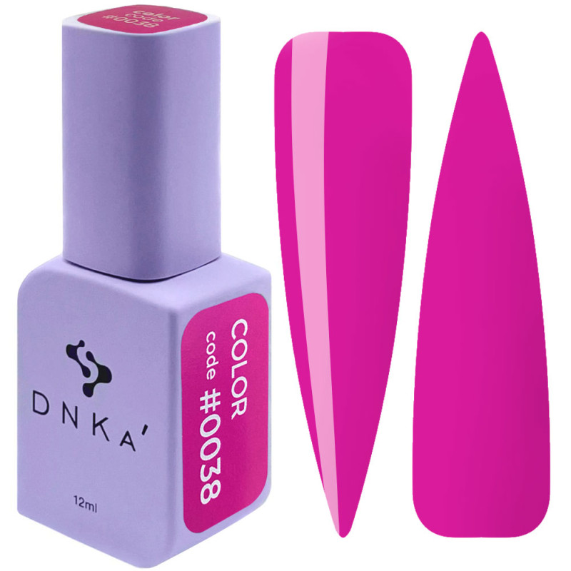 Гель-лак DNKa Gel Polish Color №0038, 12 мл