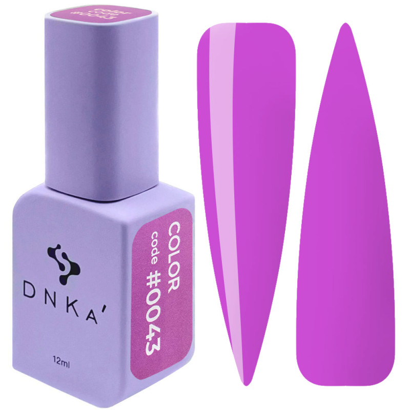 Гель-лак DNKa Gel Polish Color №0043, 12 мл