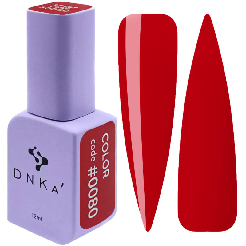 Гель-лак DNKa Gel Polish Color №0080, 12 мл