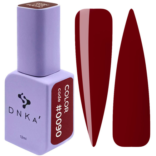 Гель-лак DNKa Gel Polish Color №0090, 12 мл