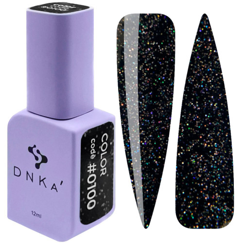 Гель-лак DNKa Gel Polish Color №0100, 12 мл