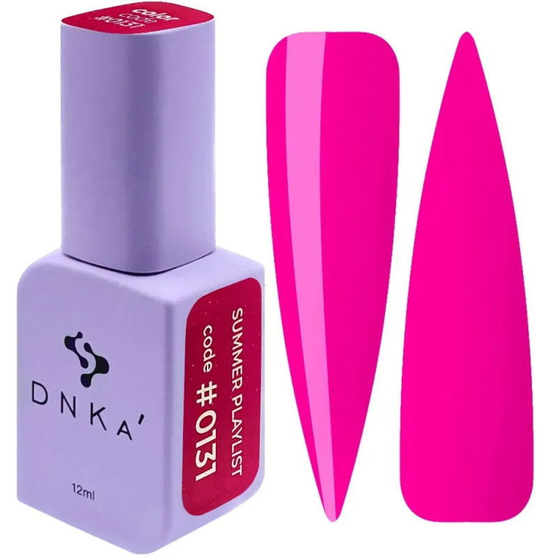 Гель-лак DNKa Gel Polish Color №0131 Summer Playlist, 12 мл
