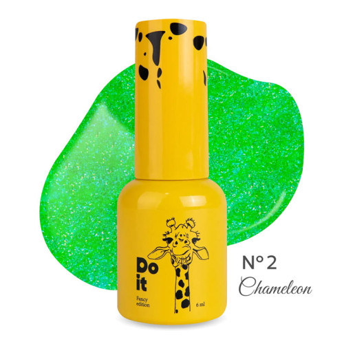 Гель-лак хамелеон Do it CHAMELEON Gel Polish №2 Зелений, 6 мл 