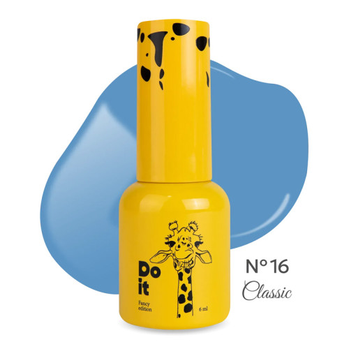 Гель-лак Do it Gel Polish №16 Голубой, 6 мл (Classic Collection)