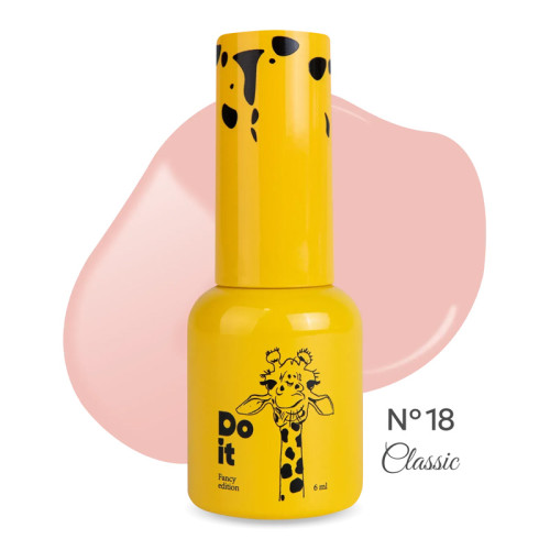 Гель-лак Do it Gel Polish №18 Розовый, 6 мл (Classic Collection)