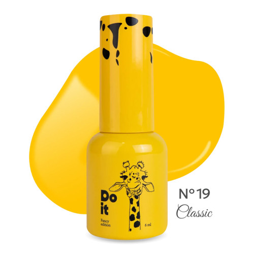 Гель-лак Do it Gel Polish №19 Желтый, 6 мл (Classic Collection)