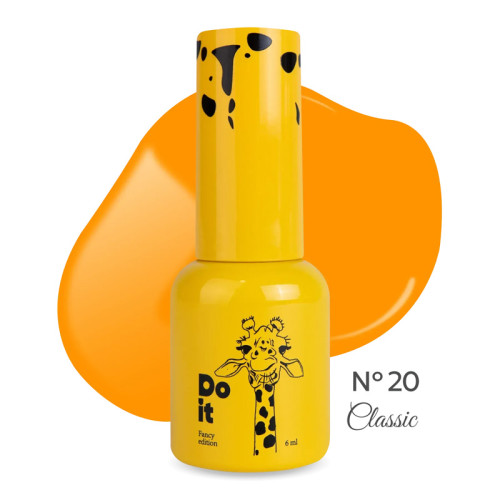 Гель-лак Do it Gel Polish №20 Помаранчевий, 6 мл (Classic Collection)