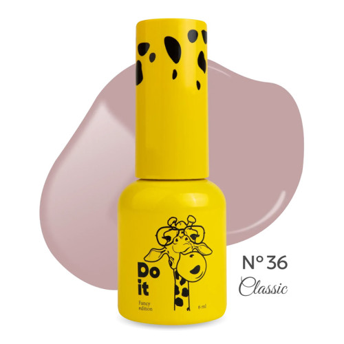 Гель-лак Do it Gel Polish №36 Бежево-розовый, 6 мл (Classic Collection)
