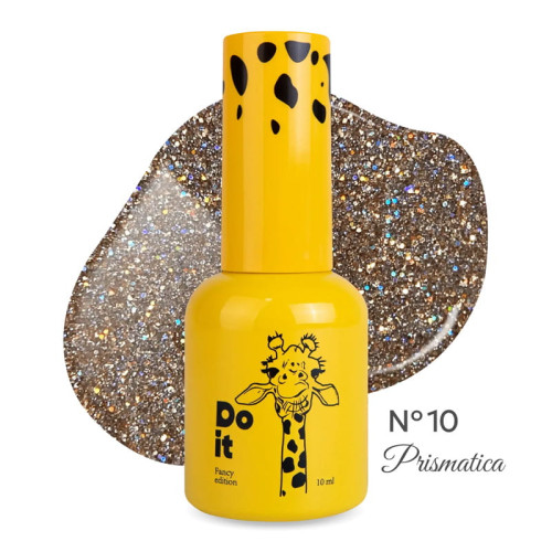Гель-лак светоотражающий Do it PRISMATICA Gel Polish №10 Шампань, 10 мл