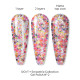Гель-лак Do it SMOOTHIE Gel Polish с большими блестками №2 Оранжевые камифубуки, 5 мл