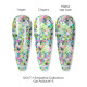 Гель-лак Do it SMOOTHIE Gel Polish с большими блестками №3 Зеленые и розовые камифубуки, 5 мл