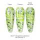 Гель-лак Do it SMOOTHIE Gel Polish с большими блестками №4 Салатовые камифубуки, 5 мл