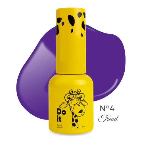 Гель-лак Do it TREND Gel Polish №4 Лавандовий, 6 мл 