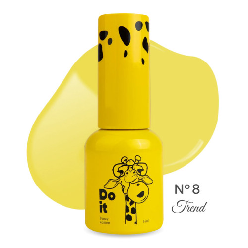 Гель-лак Do it TREND Gel Polish №8 Вершково-жовтий, 6 мл 