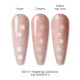 Гель-лак Do it WEDDING Gel Polish с камифубуками в форме цветочков №4 Нюдовый, 6 мл