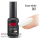 Гель-лак PNB 001 Snow White, 8 мл