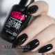 Гель-лак PNB 023 Dark Black, 8 мл.