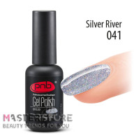 Гель-лак PNB 041 Silver River, 8 мл. 