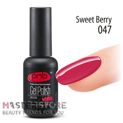 Гель-лак PNB 047 Sweet Berry, 8 мл. 