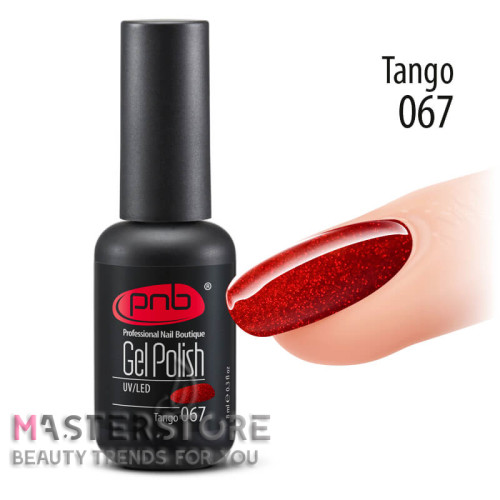Гель-лак PNB 067 Tango, 8 мл