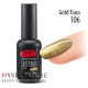 Гель-лак PNB 106 Gold Tiara, 8 мл