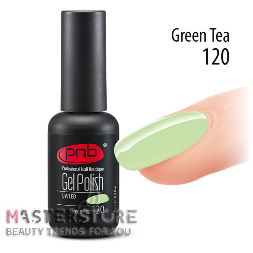 Гель-лак PNB 120 Green Tea, 8 мл
