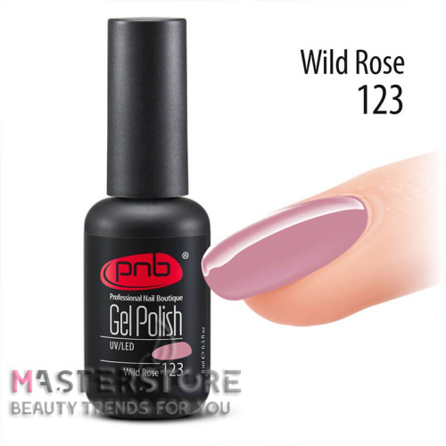Гель-лак PNB 123 Wild Rose, 8 мл