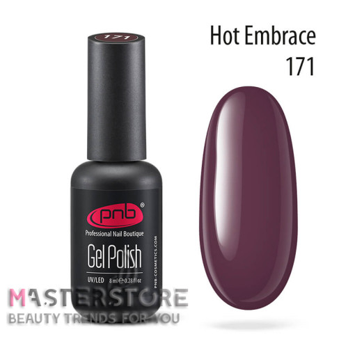 Гель-лак PNB 171 Hot Embrace, 8 мл