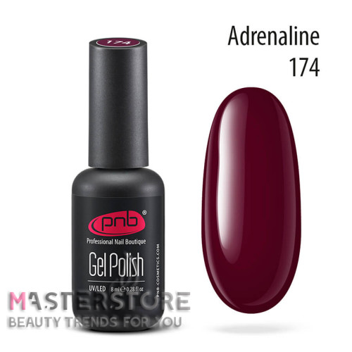 Гель-лак PNB 174 Adrenaline, 8 мл