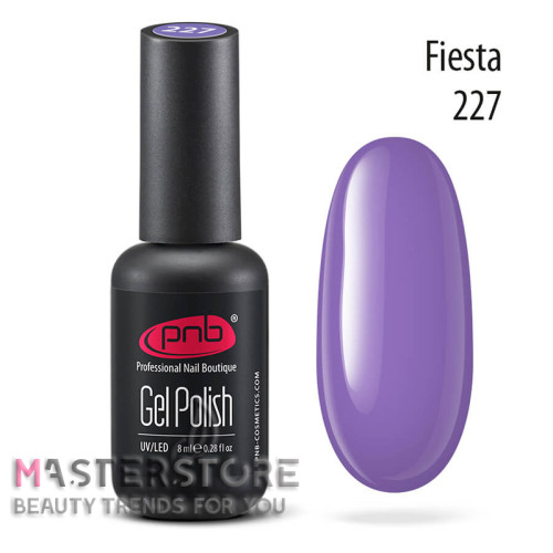Гель-лак PNB 227 Fiesta, 8 мл