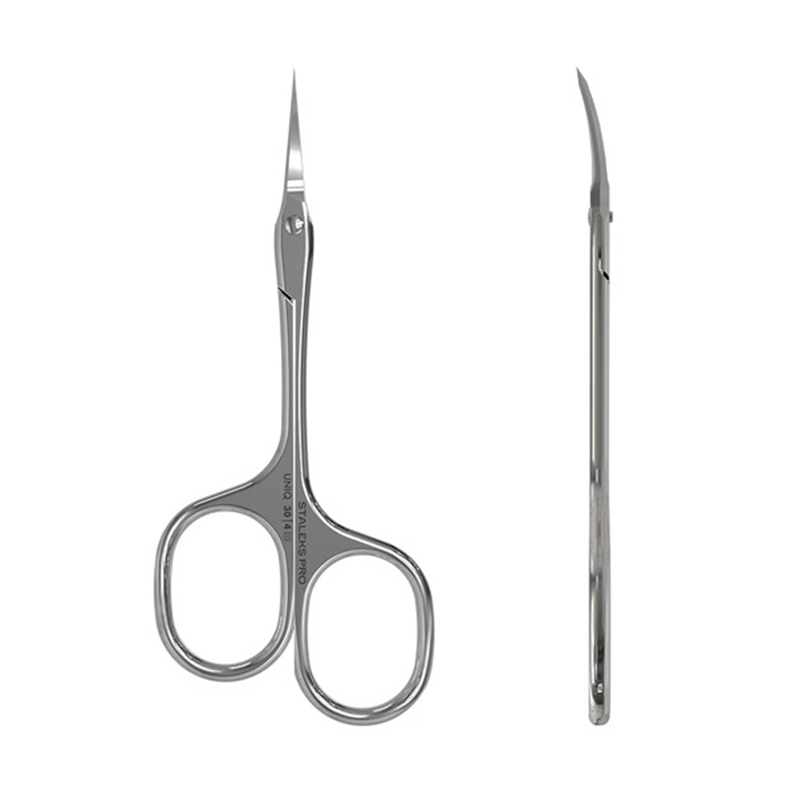 Ножиці для кутикули STALEKS PRO ASYMMETRIC UNIQ 30 TYPE 4 SQ-30/4