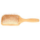 Бамбуковий масажний гребінець Olivia Garden Bamboo Touch Detangle Massage, широкий прямокутний L