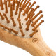 Бамбуковий масажний гребінець Olivia Garden Bamboo Touch Detangle Massage, малий овальний XS