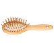 Бамбуковий масажний гребінець Olivia Garden Bamboo Touch Detangle Massage, малий овальний XS