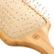 Бамбуковий масажний гребінець з нейлоновою щетиною Olivia Garden Bamboo Touch Detangle Nylon, широкий прямокутний L