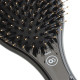 Масажний гребінець Olivia Garden Expert Care Oval Boar&Nylon Bristles Black з комбінованою щетиною (чорний)