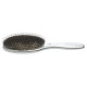 Масажний гребінець Olivia Garden Expert Care Oval Boar&Nylon Bristles Silver з комбінованою щетиною (срібло)